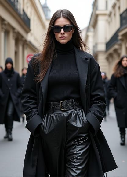 Shooting mode Fashion Week Paris